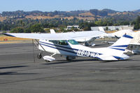 N613WD @ CCR - Western Air Logistics 1969 Cessna 182M sans engine @ Buchanan Field (Concord), CA - by Steve Nation