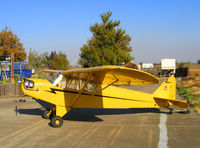 N30669 @ 2Q3 - 1940 Piper J3C-65 Cub visiting in late afternoon @ Yolo County Airport (Davis), CA - by Steve Nation