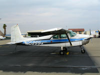 N2599G @ LHM - Straight-tailed 1959 Cessna 182B @ Karl Harder Field/Lincoln Regional Airport, CA - by Steve Nation