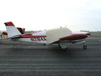 N284AA @ LHM - 1960 Beech 35-33 Bonanza with cockpit covered @ Karl Harder Field/Lincoln Regional Airport, CA - by Steve Nation