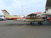 N4755K @ LHM - Messilla Valley Ranch 1979 Cessna P210N minus cowling cover @ Karl Harder Field/Lincoln Regional Airport, CA - by Steve Nation