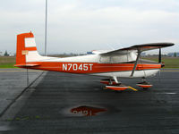 N7045T @ O41 - Straight-tailed 1959 Cessna 172 @ Lincoln Regional Airport, CA - by Steve Nation