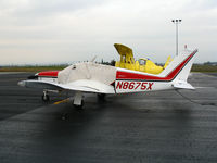 N8675X @ LHM - 1968 Piper PA-28R-180 visiting from Salem, OR @ Lincoln Municipal Airport, CA - by Steve Nation
