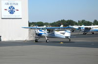 N2168N @ SAC - 1947 cessna 140 @ Sacramento Executive Airport, CA - by Steve Nation