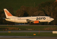 YU-ANF @ ZRH - short final RWY 14