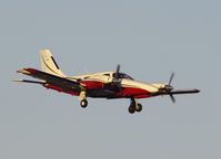 N342HP @ SNA - Piper PA-34-220T ready for landing - by mike Khansa