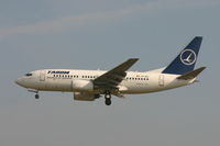 YR-BGI @ BRU - descending to rwy 25L
