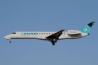 LX-LGJ @ LHR - Luxair  Embraer 145 arriving runway 27R at Heathrow