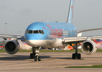 G-BYAO @ EGCC - Tomo 757 - by Kevin Murphy