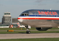 N383AN @ EGCC - 767 and Tower - by Kevin Murphy