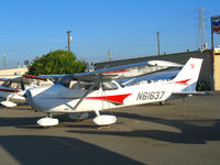 N61637 @ RHV - Amelia Reid Aviation 1975 Cessna 172M @ Reid-Hillview Airport (San Jose), CA - by Steve Nation