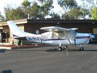 N252EE @ PAO - 1964 Cessna 210E with cockpit covered @ Palo Alto Airport, CA - by Steve Nation