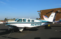 N2456B @ PAO - SV Air 1996 Raytheon A36 from the other side @ Palo Alto Airport, CA - by Steve Nation