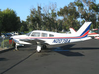 N2078A @ PAO - 1978 Piper PA-28-201 from the port side @ Palo Alto Airport, CA - by Steve Nation