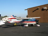 N34420 @ PAO - Phasefront Labs (Salem, OR) 1972 Cessna 177B minus engine @ Palo Alto Airport, CA - by Steve Nation