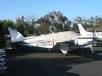 N3265Q @ PAO - 1999 Raytheon A36 with cockpit covered @ Palo Alto Airport, CA - by Steve Nation