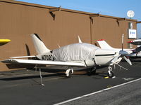 N702TB @ PAO - 200 SOCATA Trinidad with cockpit covered @ Palo Alto Airport, CA - by Steve Nation
