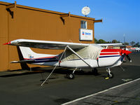 N501RJ @ PAO - 1978 Cessna R182G with cockpit covered @ Palo Alto Airport, CA - by Steve Nation