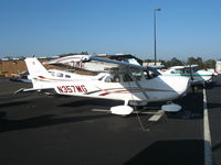 N357MG @ PAO - Brand new 2006 Cessna 172S @ Palo Alto Airport, CA - by Steve Nation