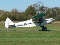 N1076A @ 39N - Handsome 1951 Super Cub taxies out at Princeton Airport. - by Daniel L. Berek