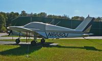 N6680J @ 39N - Piper Cherokee 180 takes five at Princeton Airport. - by Daniel L. Berek