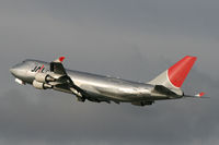JA402J @ LHR - JA402J Boeing 747-446F JAL Cargo - by Mark Giddens