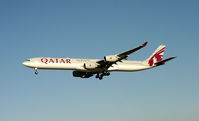 A7-AGA @ LHR - AIRBUS 340