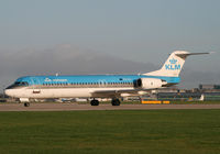 PH-KLI @ EGCC - KLM Fokker 100 - by Kevin Murphy