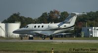 N122DS @ ORF - Tearing down Runway Five, headed for MGW