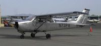 N73PW @ VGT - Polished Cessna - by Bob Floodeen
