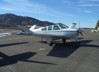 N541DB @ SZP - 1964 Beech S35 BONANZA, Continental IO-520-B 285 Hp - by Doug Robertson