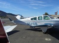 N541DB @ SZP - 1964 Beech S35 BONANZA, Continental IO-520-B 285 Hp - by Doug Robertson