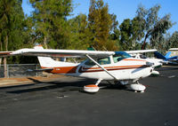 N759NA @ PAO - 1977 Cessna 182Q in new colors @ Palo Alto Airport, CA - by Steve Nation
