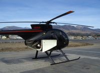 N9118F @ SZP - 1972 Hughes 369HS, Allison 250 Ser. turboshaft 400 shp, engine cowl open for cooling - by Doug Robertson