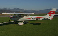 HB-CCN @ LSPV - after flight from Buttwil to Wangen-Lachen - by Karl Haller