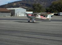 N2028K @ SZP - 1947 Luscombe 8E SILVAIRE, Continental C85 85 Hp, taxi turn after landing Runway 04 - by Doug Robertson