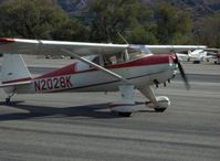 N2028K @ SZP - 1947 Luscombe 8E SILVAIRE, Continental C85 85 Hp, taxi - by Doug Robertson