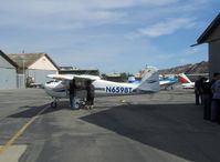 N6598T @ SZP - 1960 Cessna 150, Continental O-200 100 Hp - by Doug Robertson