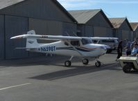 N6598T @ SZP - 1960 Cessna 150, Continental O-200 100 Hp - by Doug Robertson