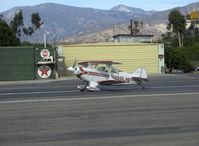 N321JS @ SZP - 1992 Aviat PITTS S-2B, Lycoming AEIO-540, takeoff roll Runway 22 - by Doug Robertson