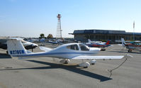 N278CM @ SQL - 2004 Diamond Aircraft DA40 from Oregon @ San Carlos Airport, CA - by Steve Nation