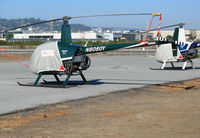 N8080Y @ SQL - 1990 Robinson R22 BETA @ San Carlos Airport, CA - by Steve Nation