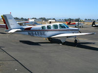 N842BE @ SQL - BleyCo Inc. 1984 Beech B36TC @ Hayward Municipal Airport, CA - by Steve Nation