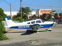 N9284M @ SQL - Imholz Aircraft 1985 Piper PA-28-161 @ Hayward Municipal Airport, CA - by Steve Nation