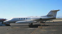 N26AT @ SQL - ATI Jet Sales 1973 Learjet 23 parked @ Oakland International Airport, CA - by Steve Nation