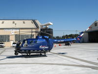 HB-ZHS @ OAK - Swiss-registered Red Bull MBB BO-105S CBS-4 photo ship for Fleet Week Red Bull air race @ Oakland International Airport, CA - by Steve Nation