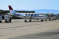 N535RB @ OAK - Aerostar 602P @ Oakland International Airport, CA - by Steve Nation