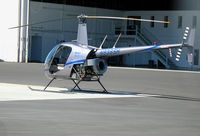 N838SH @ OAK - Silver State Helicopters 2005 Robinson BETA @ Oakland International Airport, CA - by Steve Nation