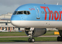 G-BYAO @ EGCC - Tomo 757 - by Kevin Murphy