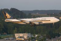 9V-SPO @ ZRH - Singapore Airlines 747-400 - by Andy Graf-VAP